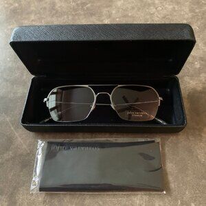 JOHN VARVATOS Rimless Navigator Sunglasses Men's